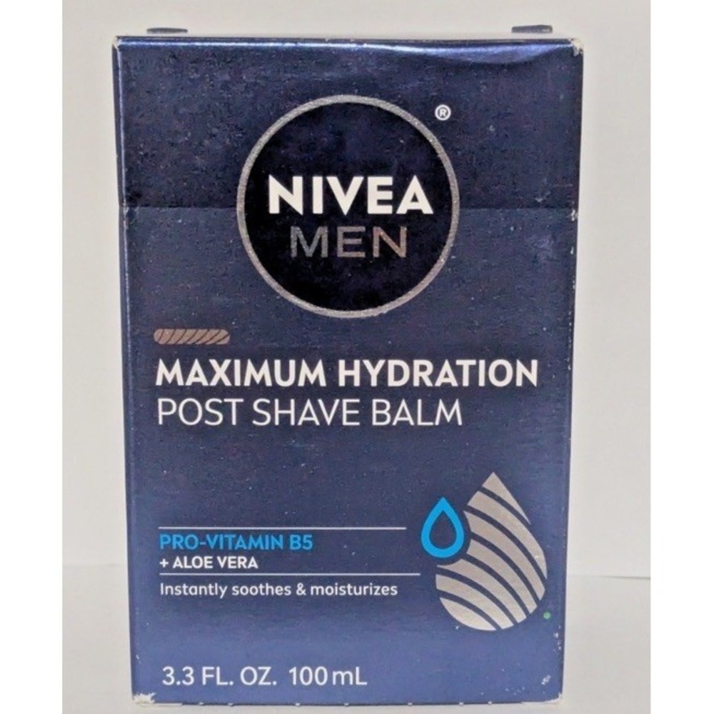 NIVEA MEN Maximum Hydration Post Shave Balm - 3.3 fl oz (100 mL) - NIB